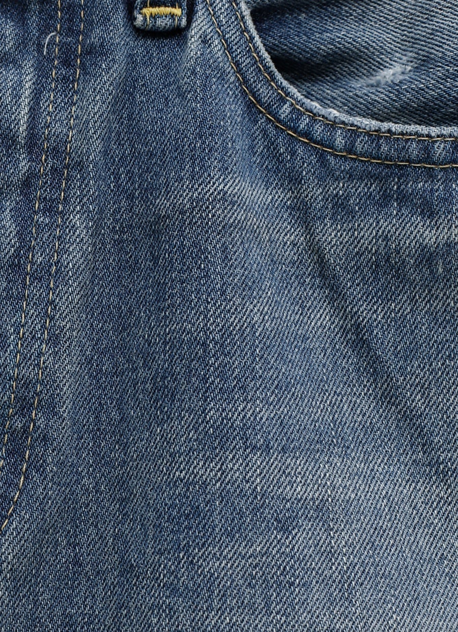 13.5oz Selvedge Denim Narrow Tapered Cut