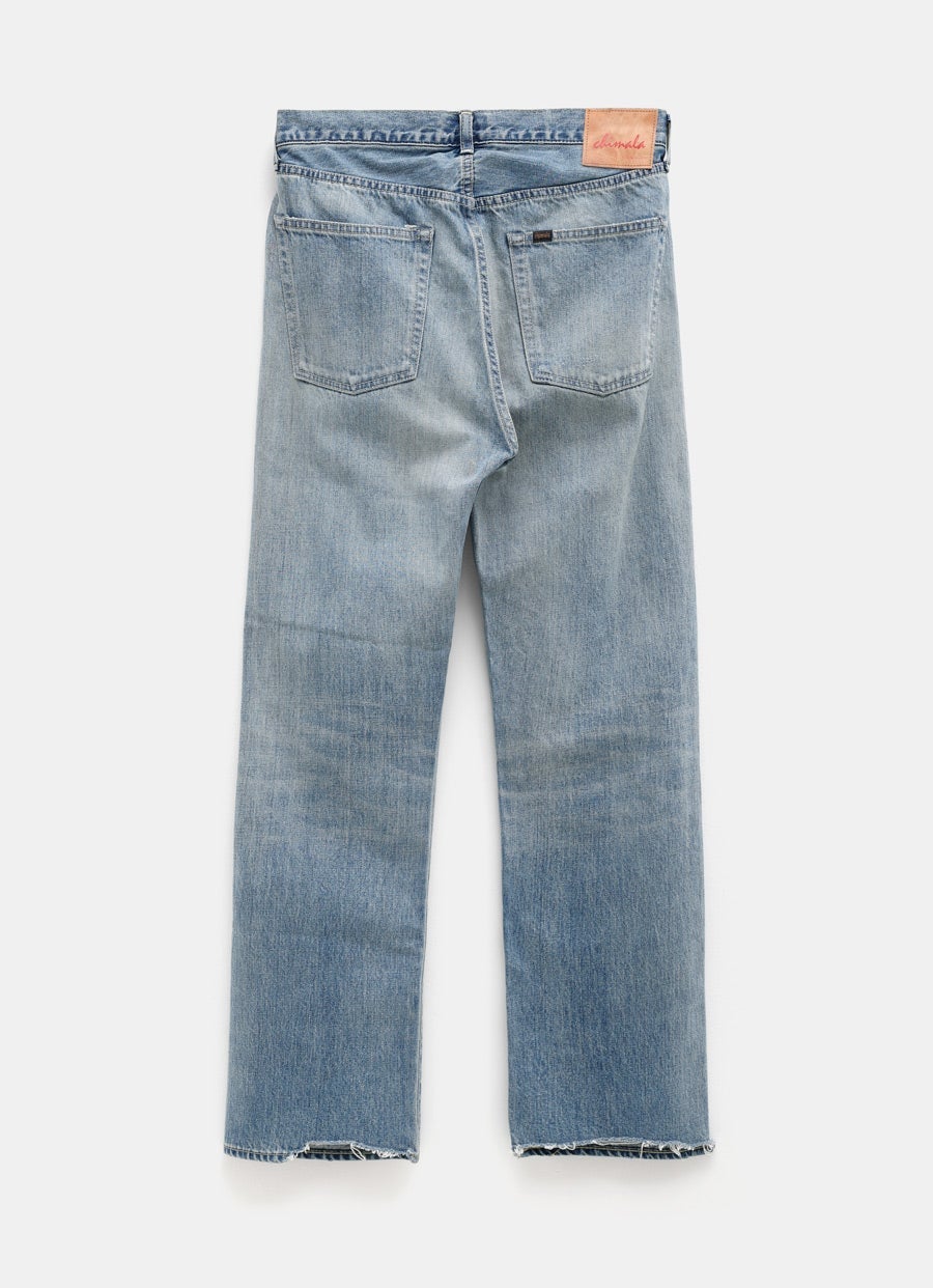 13.5oz Vintage Denim Wide Straight Cut