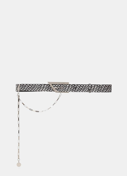 Snake Skin Effect Belt