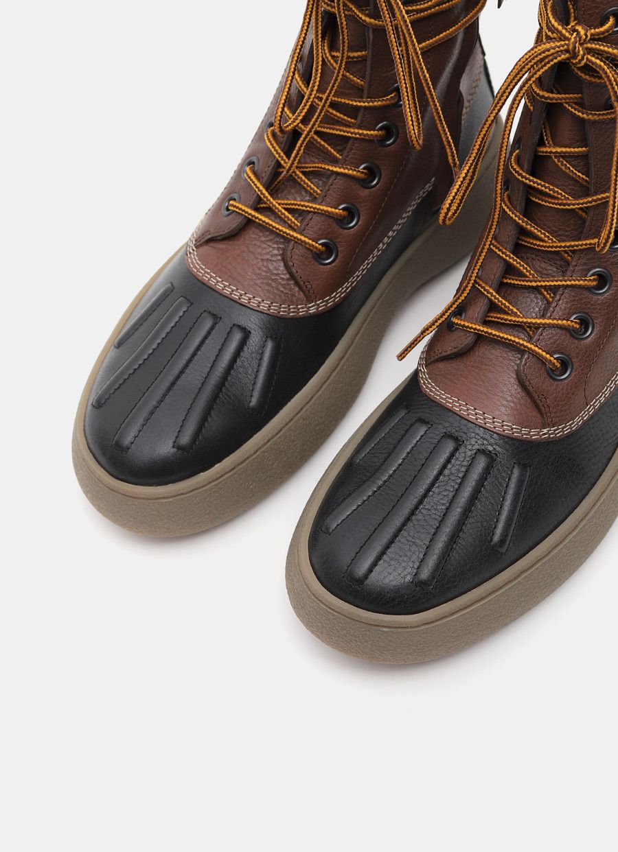 Winter Gommino Mid Leather Boots