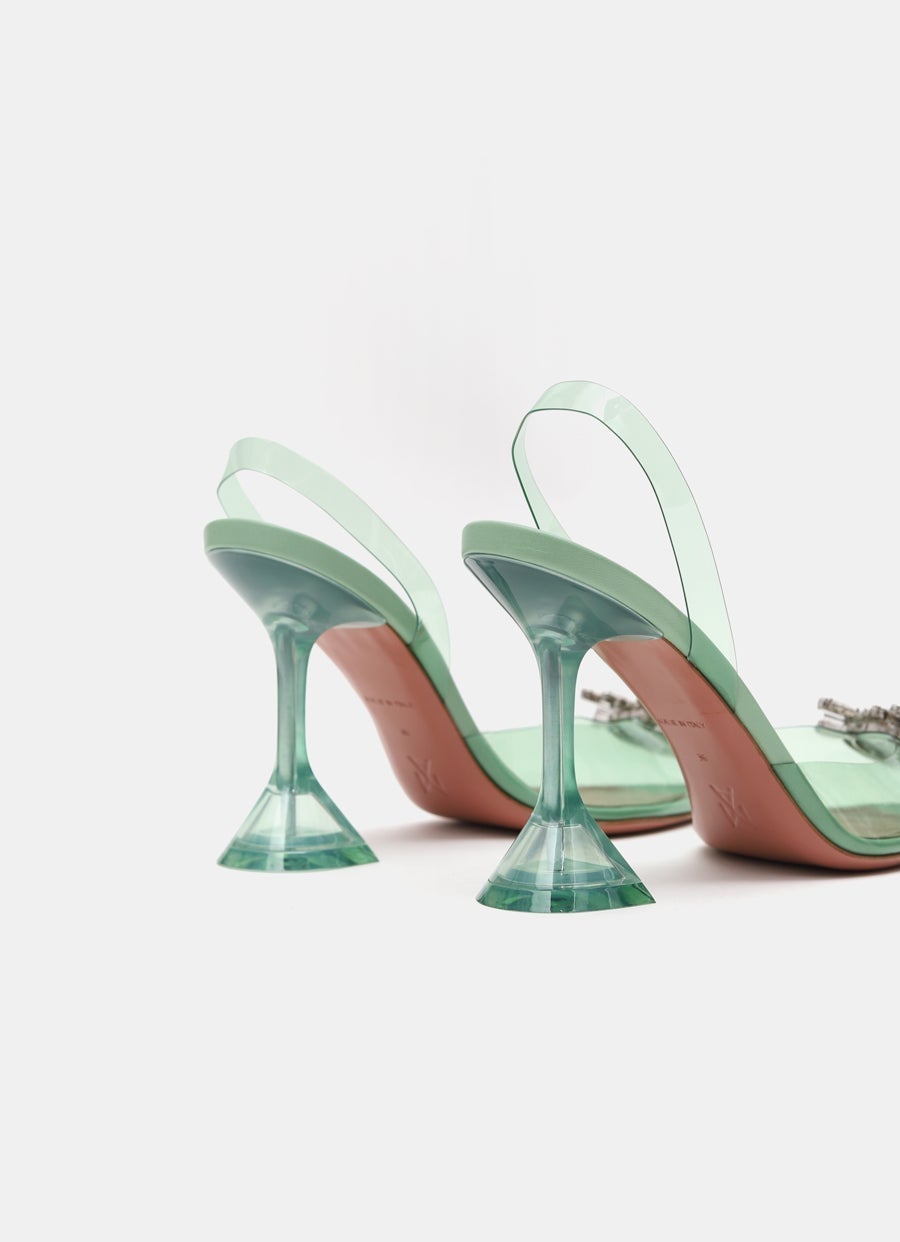 Begum Glass Slingback Pumps