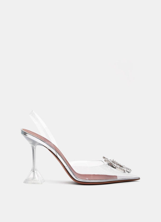 Begum Glass Slingback Pumps