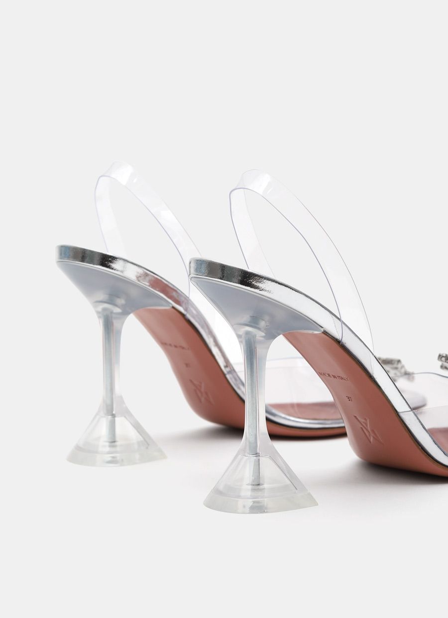 Begum Glass Slingback Pumps