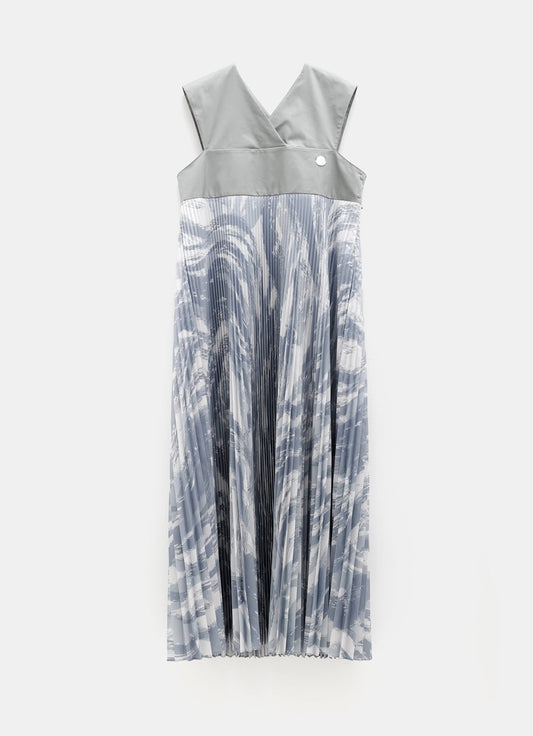 Pleated Maxi Dress