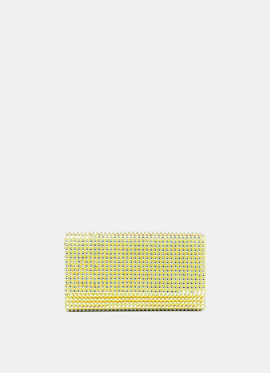 SuperAmini Paloma Clutch with Crystals