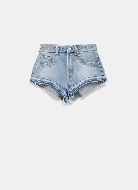 High Waisted Denim Shorts