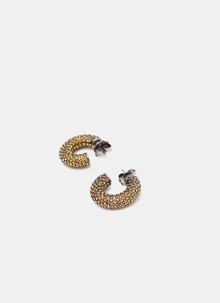 Cameron Hoop Small Earrings