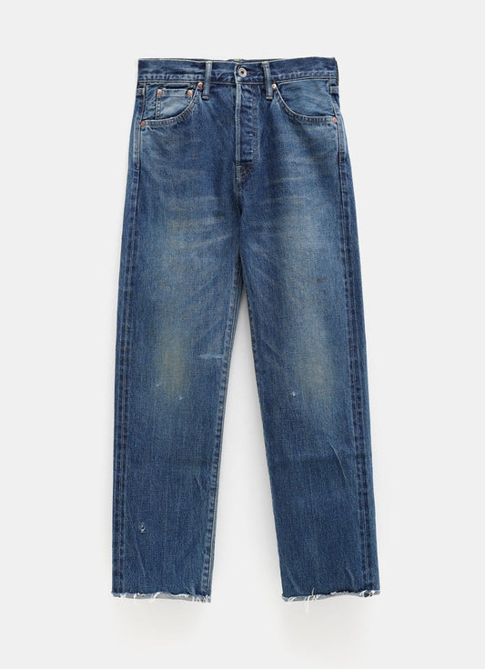 Used Denim Ankle Cut Jeans