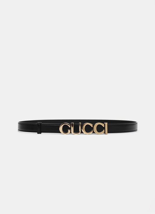 Gucci Buckle Thin Belt