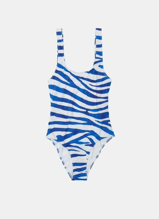 Pamela Zebra One-Piece Swimsuit