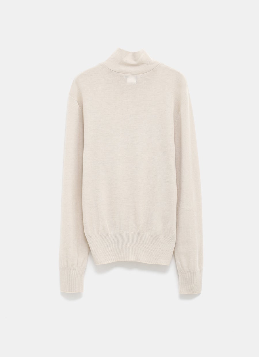 Seamless Turtleneck Sweater