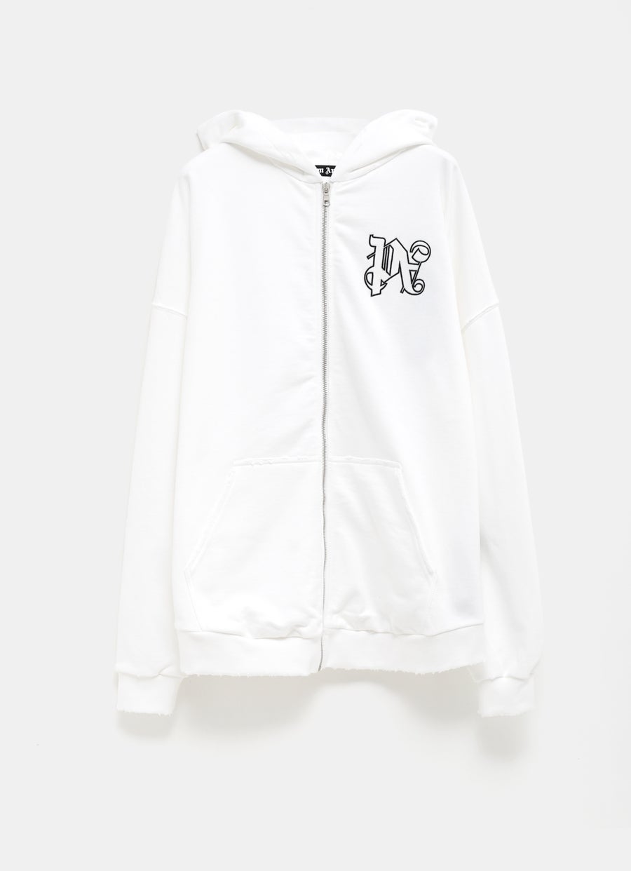 Monogram Zipped Hoodie