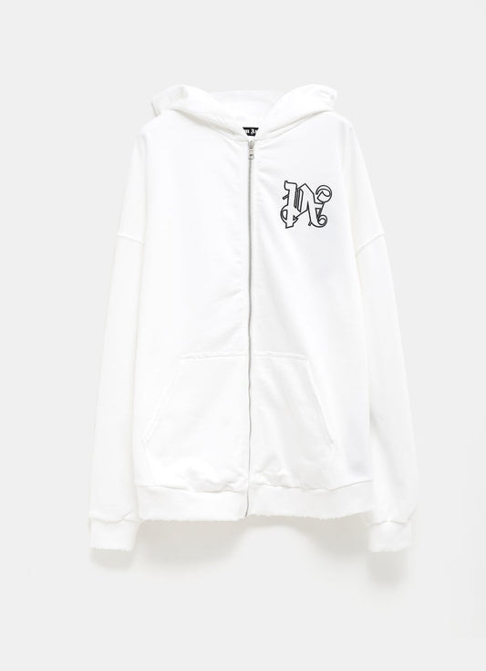 Monogram Zipped Hoodie