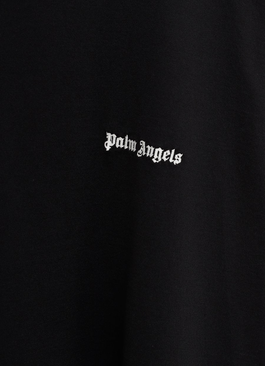 Embroidered Logo Over T-Shirt