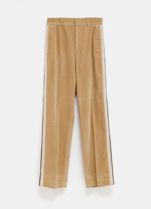 Corduroy Suit Tape Pants