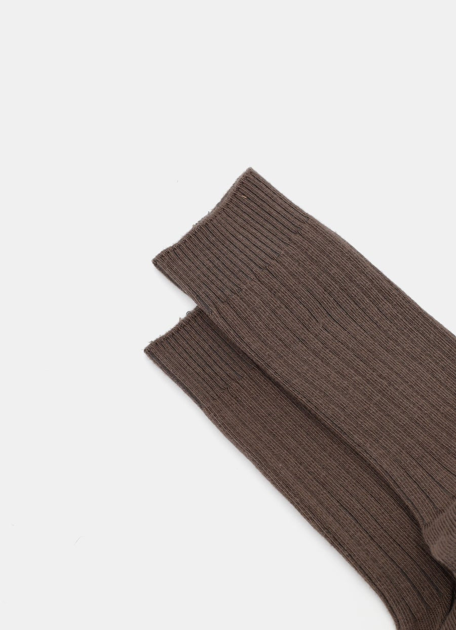 Rib Overankle Socks