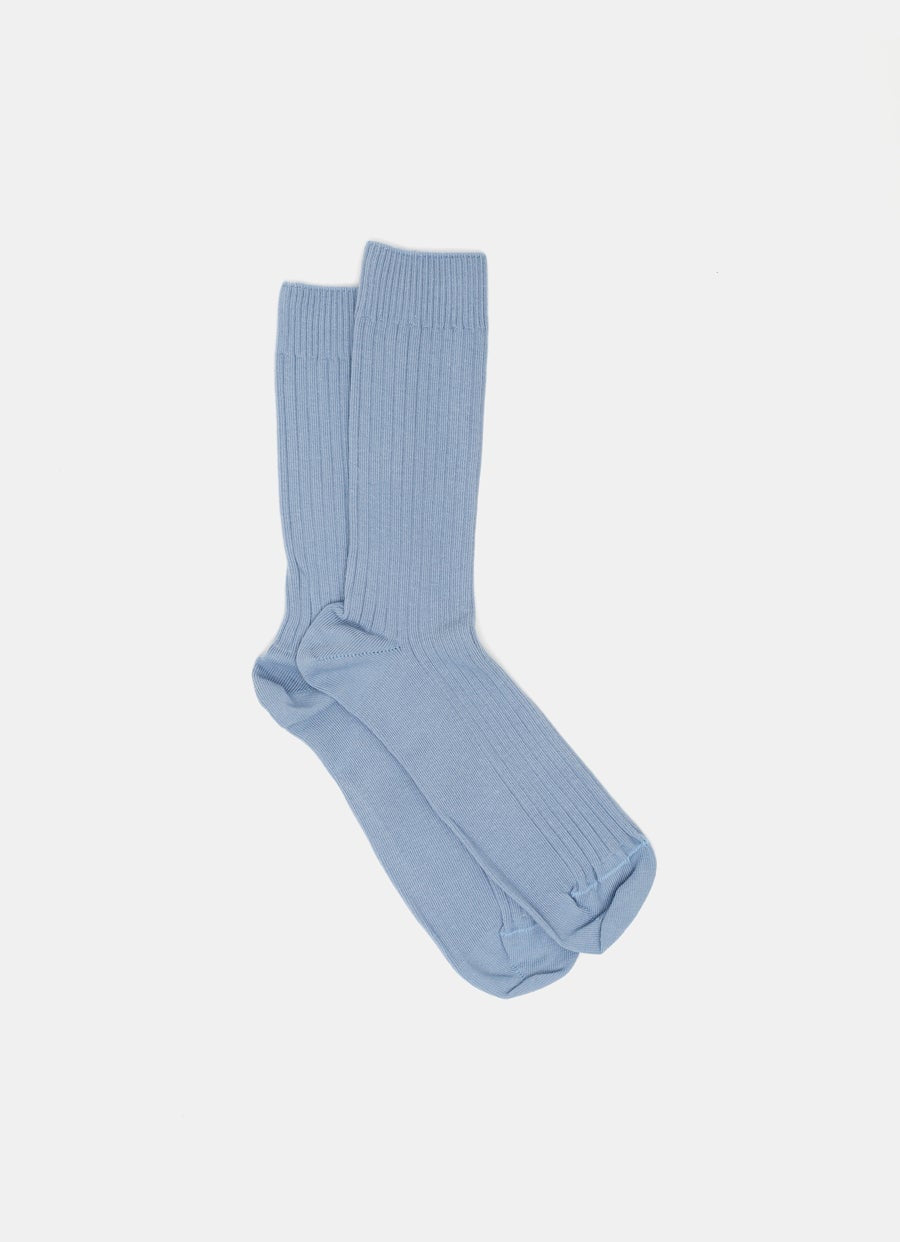 Rib Overankle Socks