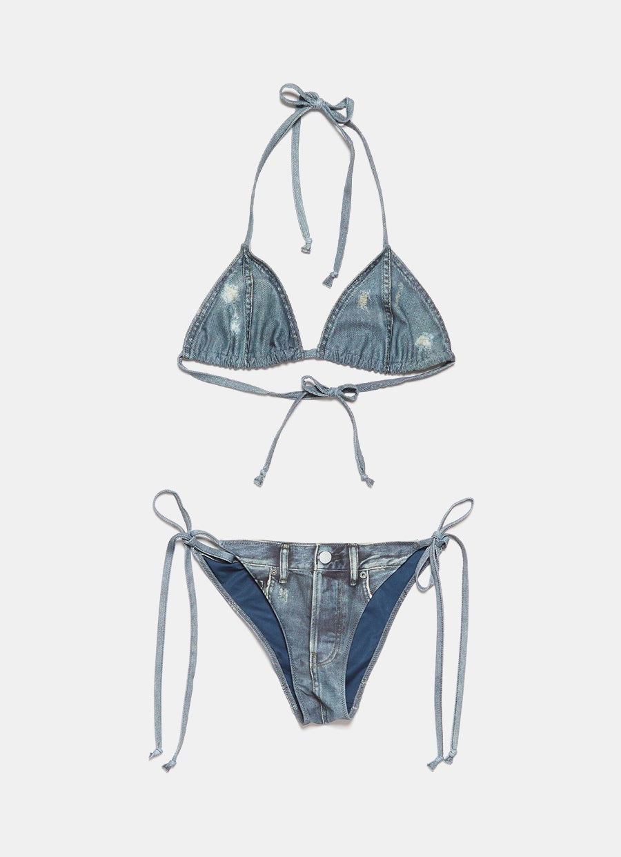 Printed Bikini Set