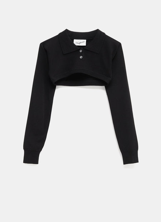 Cropped L/S Polo