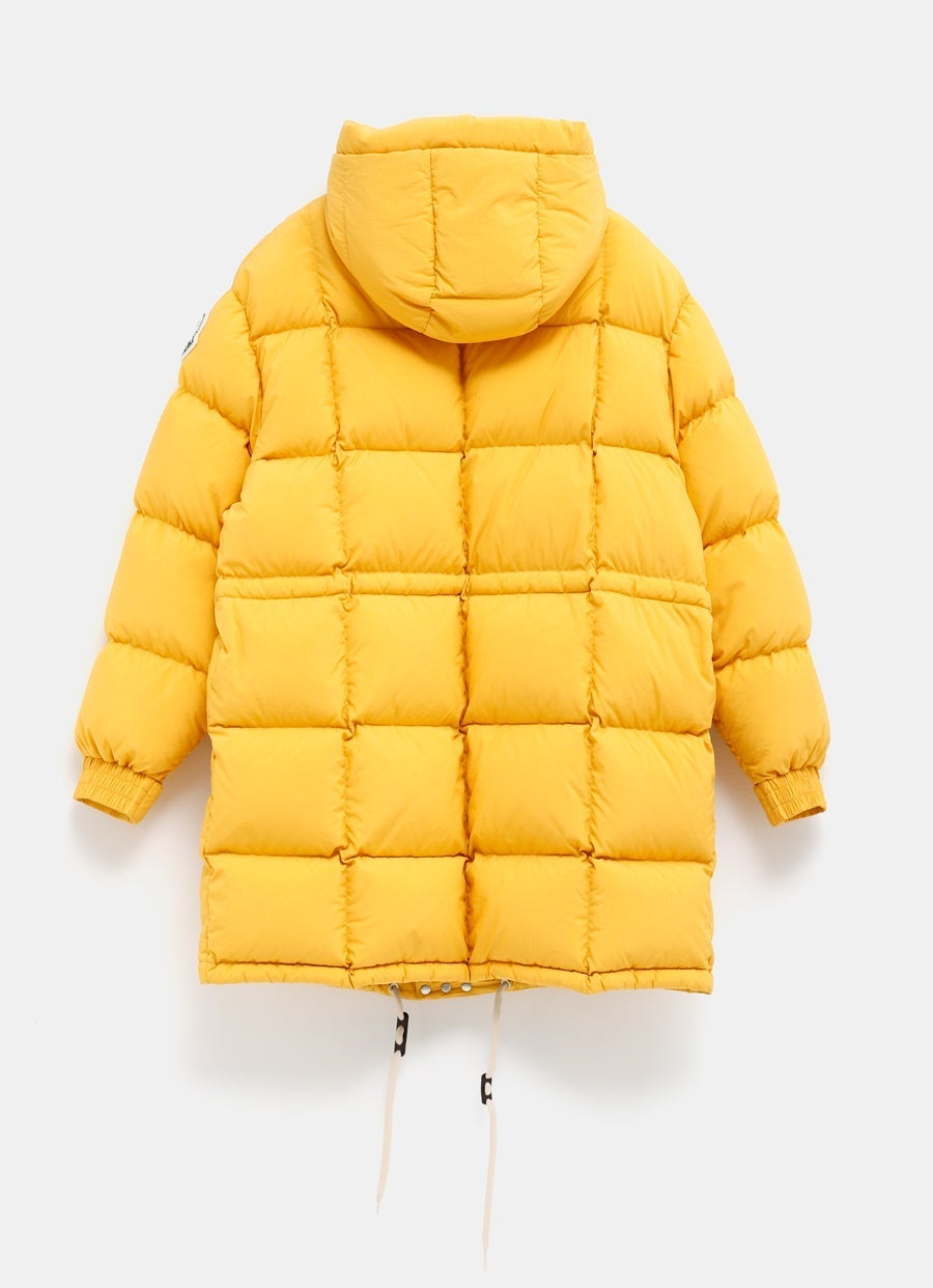 Pentaflake Long Down Jacket