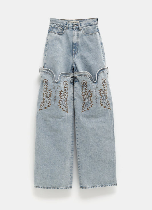 Evergreen Maxi Cowboy Cuff Jeans