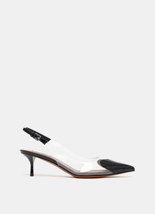 Le Coeur Slingbacks in Patent Lambskin