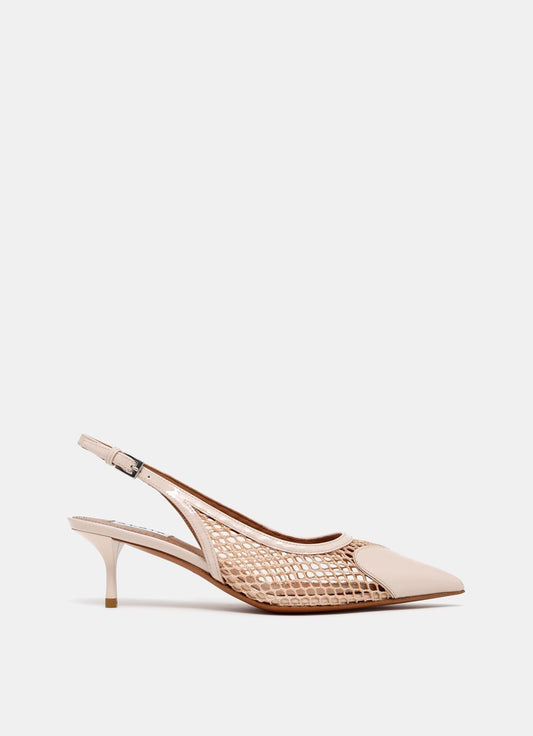 Le Coeur Slingbacks in Fishnet