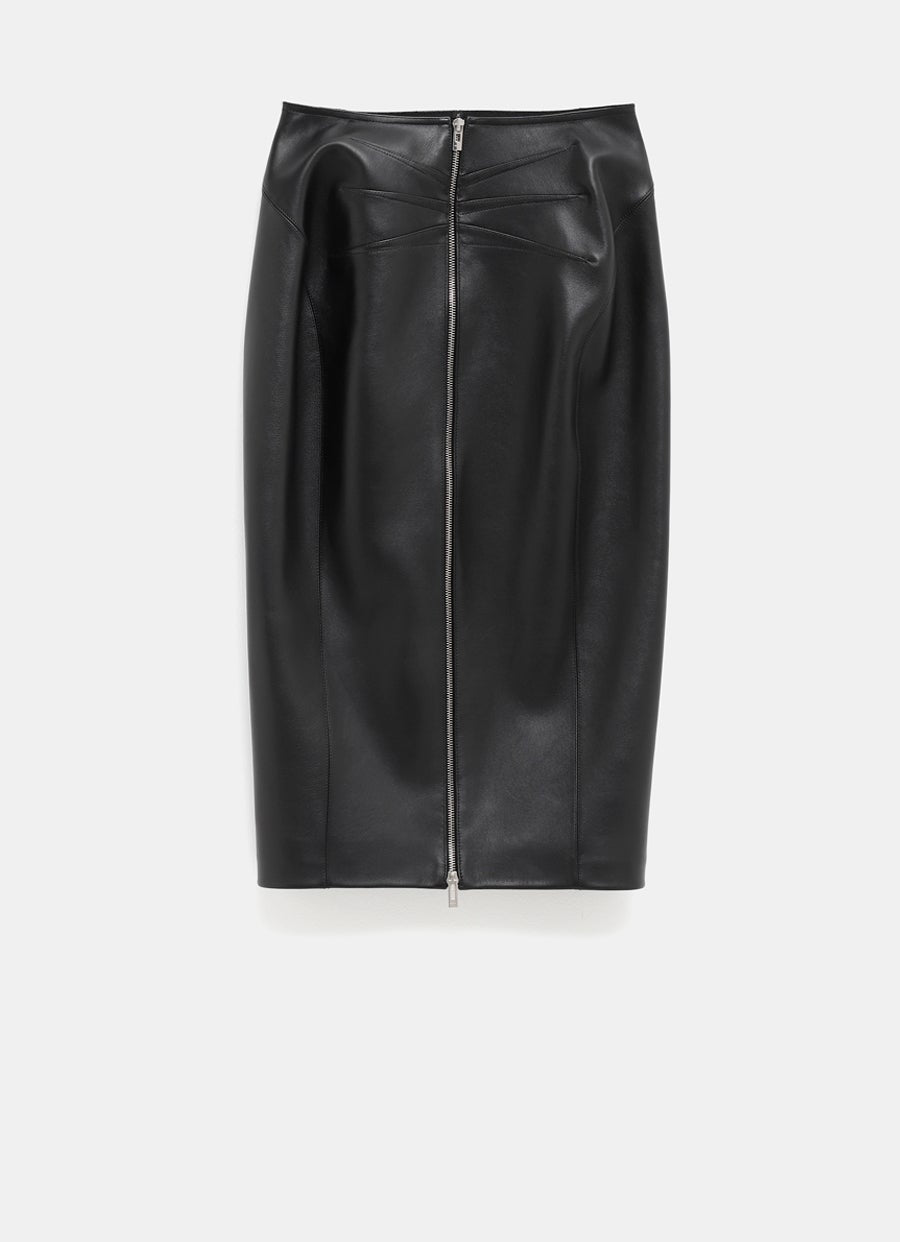 Leather Pencil Skirt