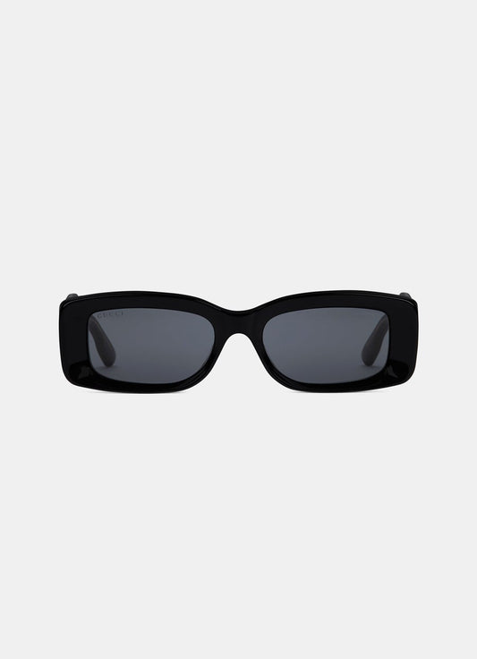 Rectangular-Frame Sunglasses