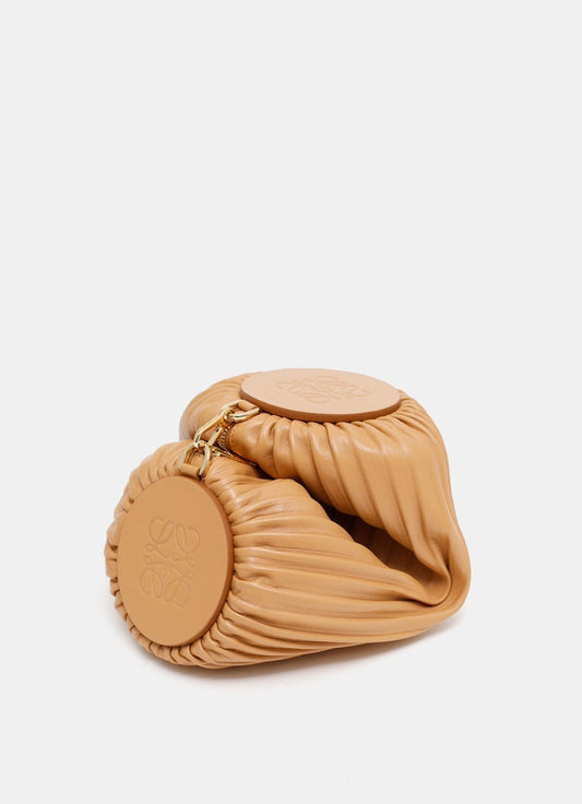 Bracelet Pouch in Pleated Nappa