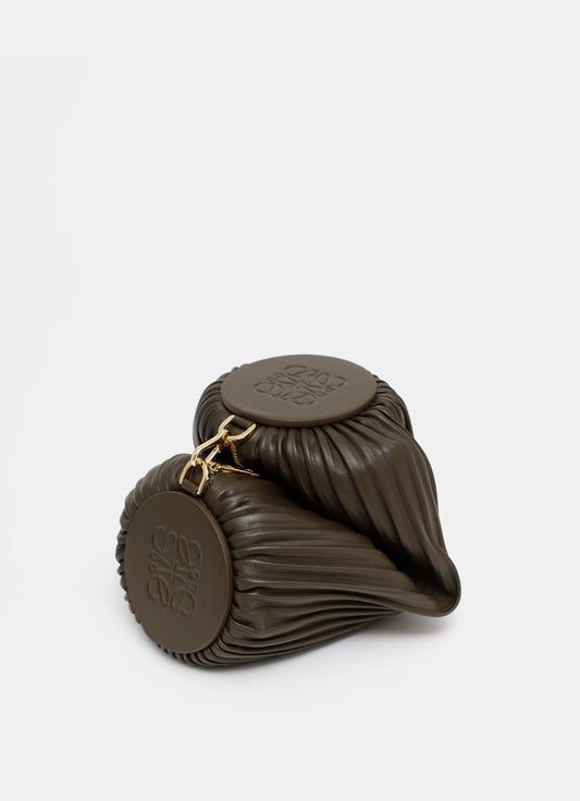 Bracelet Pouch in Pleated Nappa