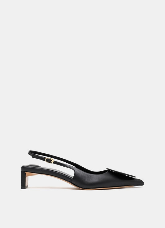 Les slingbacks Duelo basses