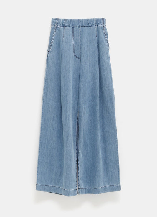 Wide Denim Pants