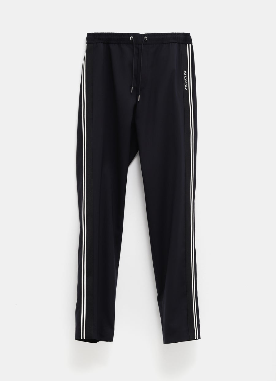 Wool Gabardine Jogging Pants