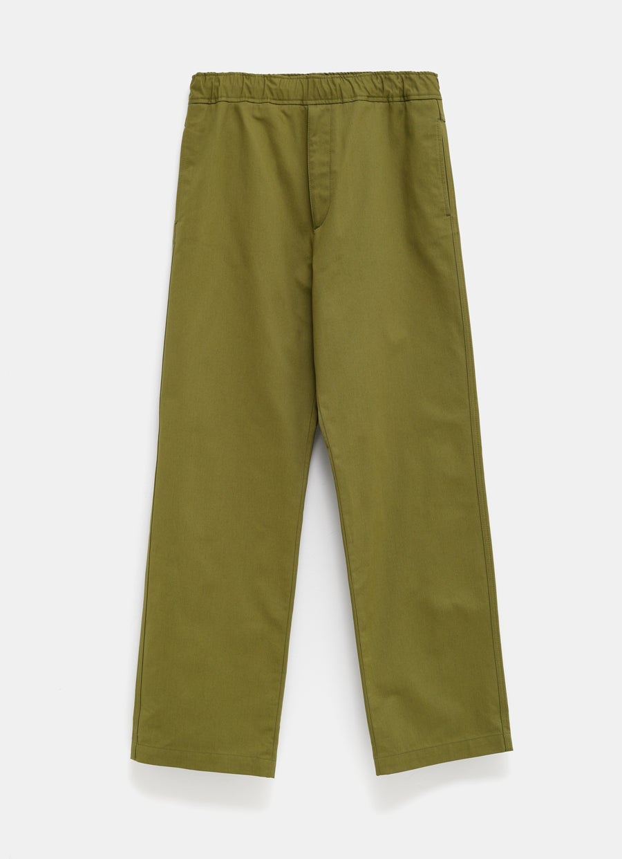 Cotton Satin Trousers