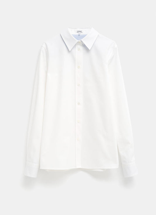 Shirt In White Cotton