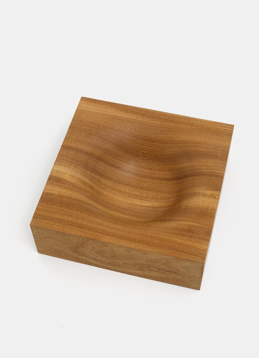 Natural Wood Handturned Vide Poche