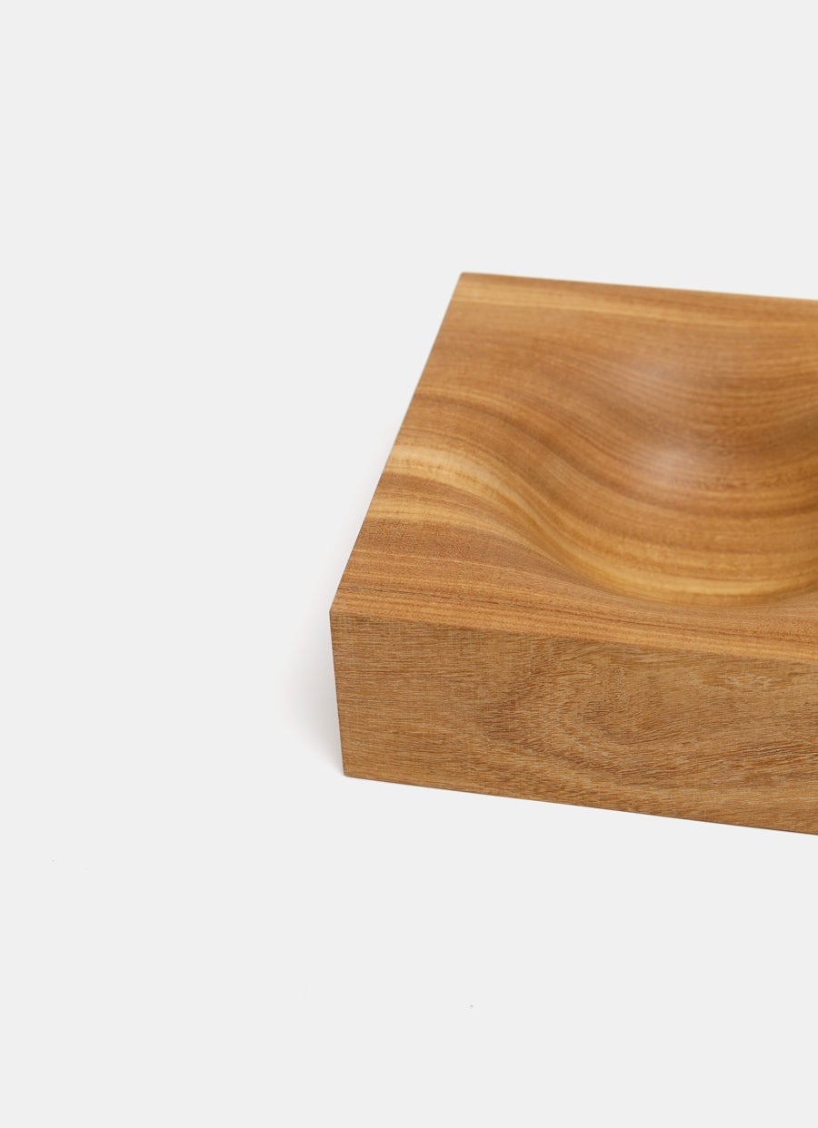 Natural Wood Handturned Vide Poche