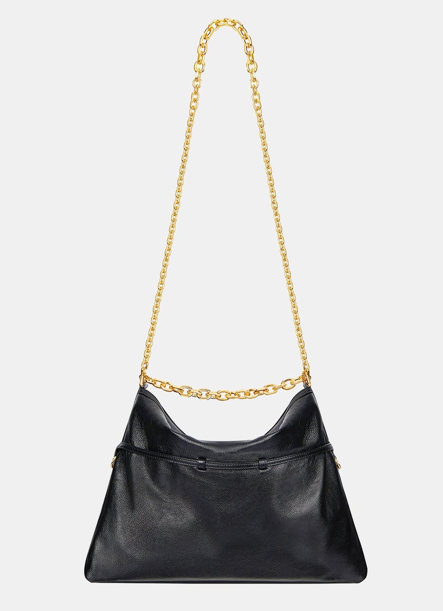 Medium Voyou Chain Bag in Leather