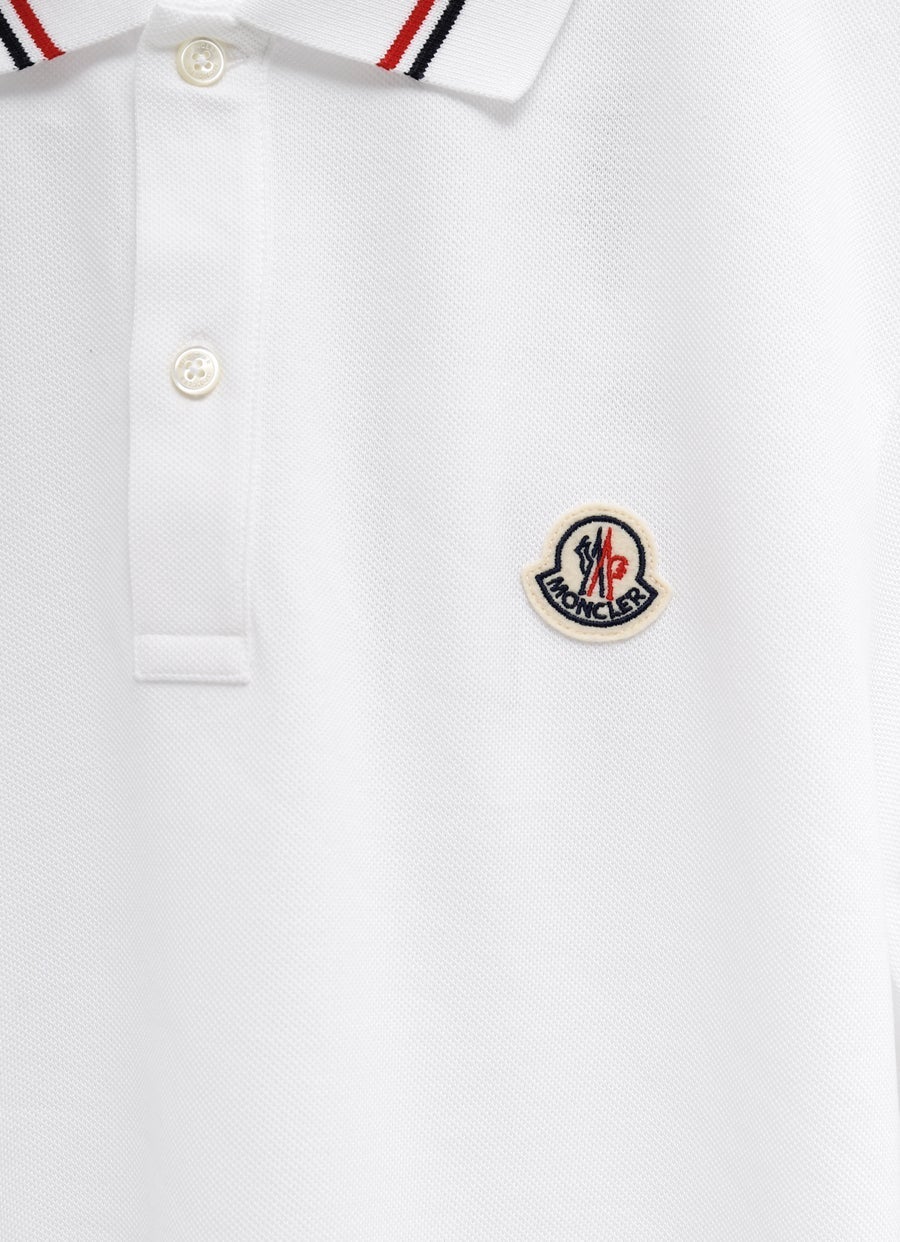 Logo Patch Polo Shirt