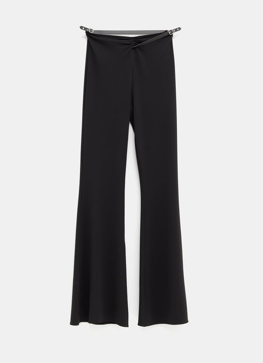 Slash Sangle Crepe Jersey Pants