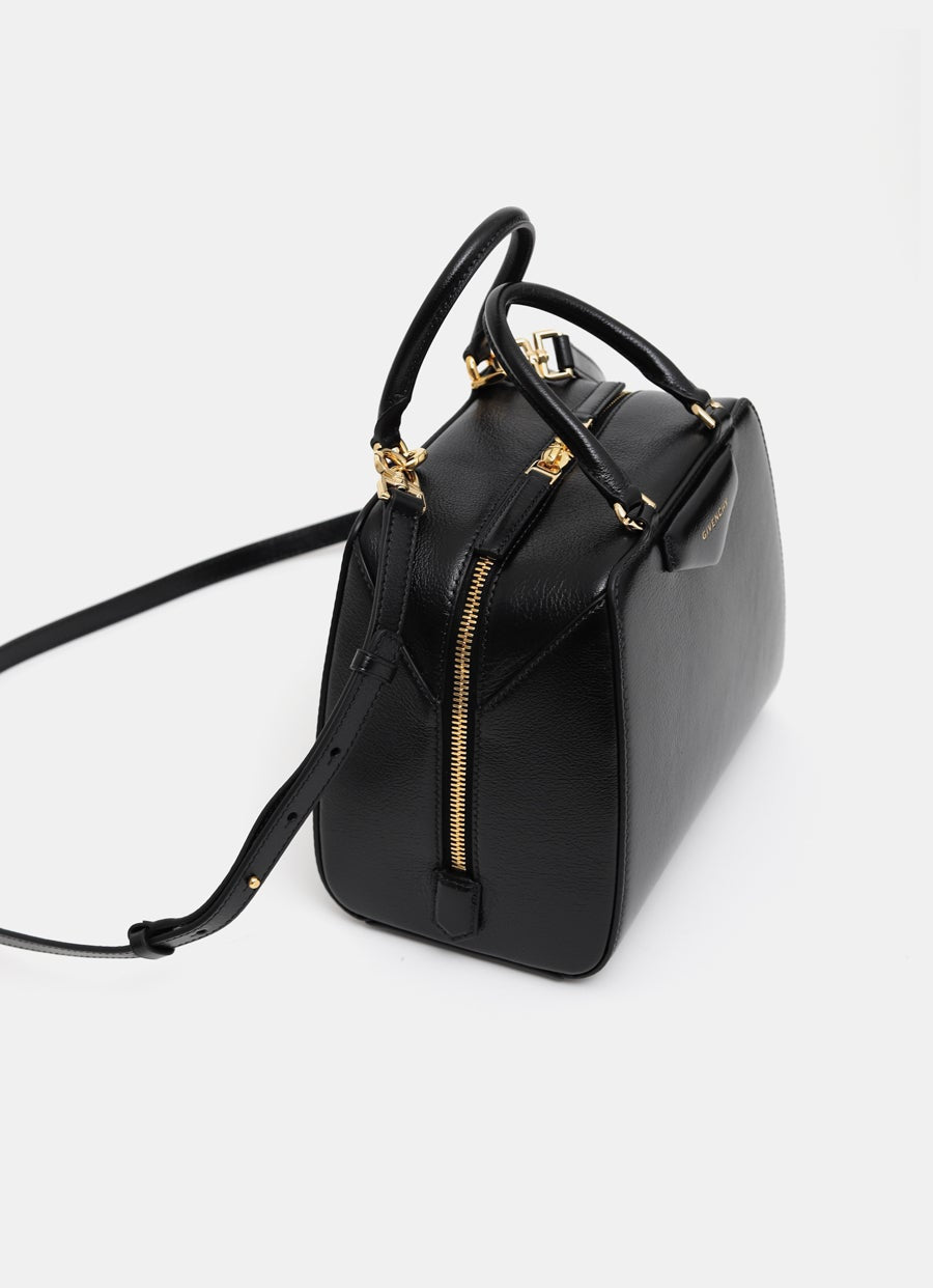 Mini Antigona Cube Bag in Leather