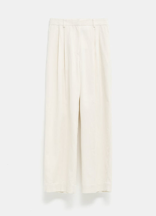 Silk Cotton Corduroy Trousers