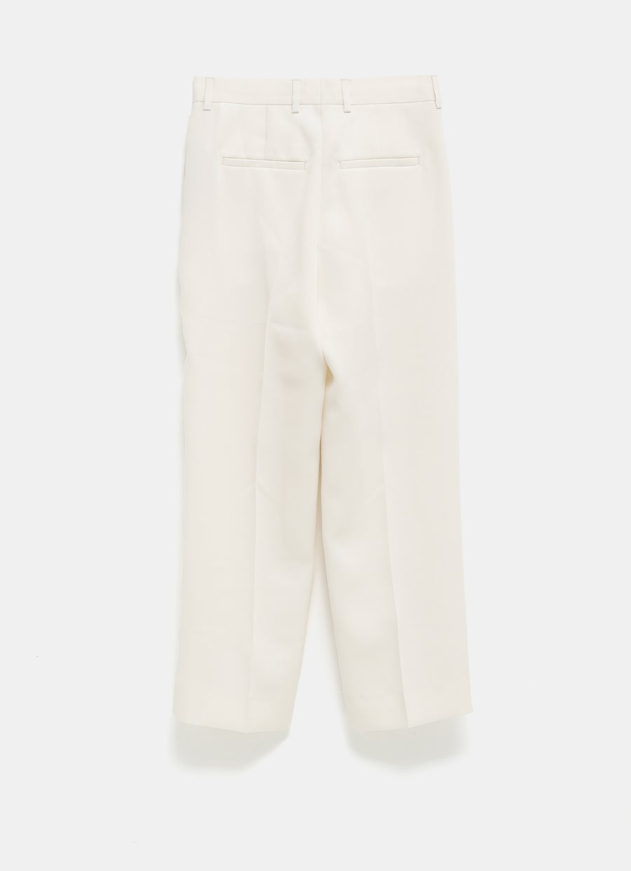 Straight Cropped Trousers