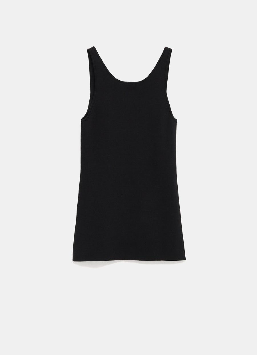 Compact Knit Tank Top