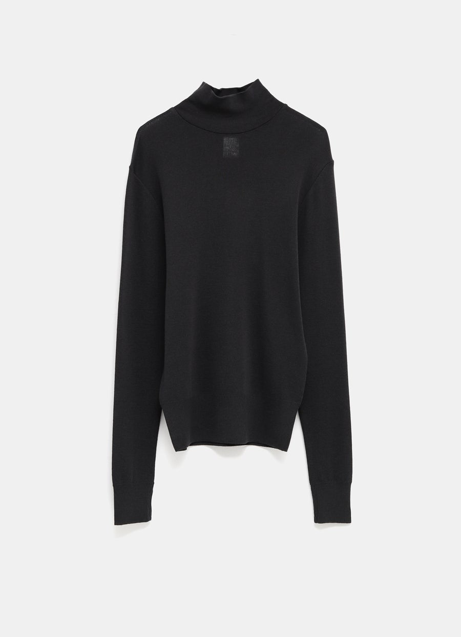 Seamless Turtleneck Sweater