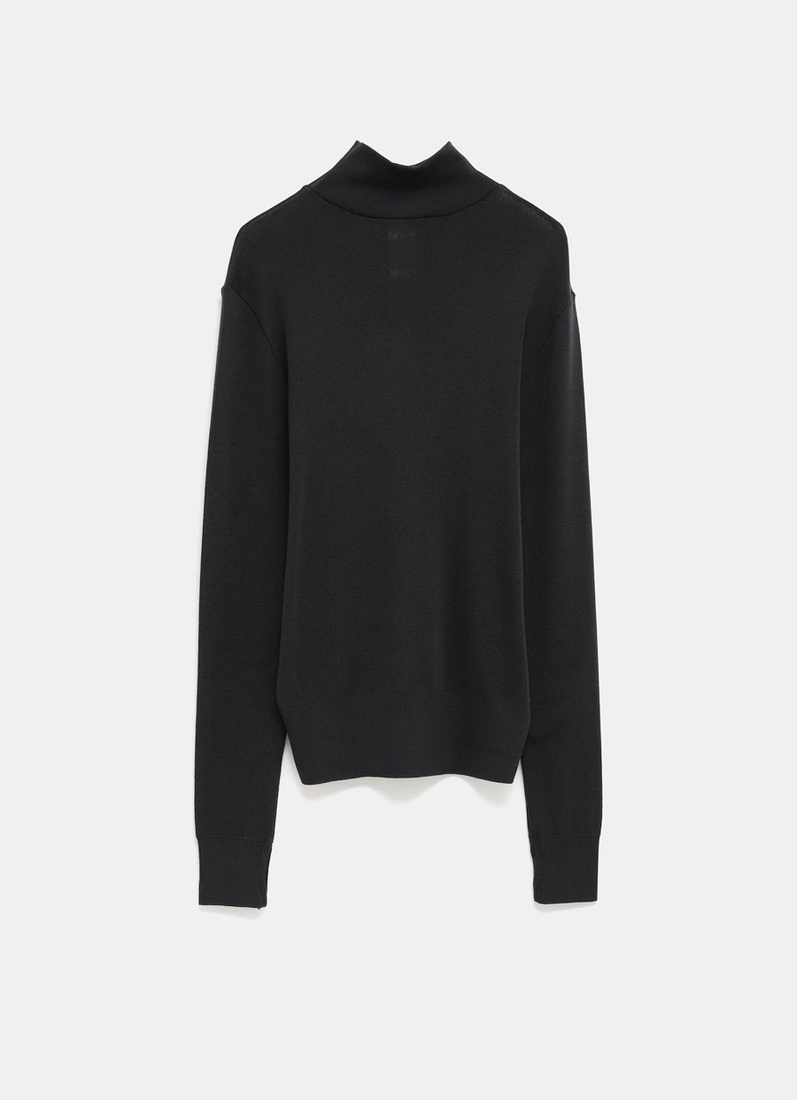 Seamless Turtleneck Sweater