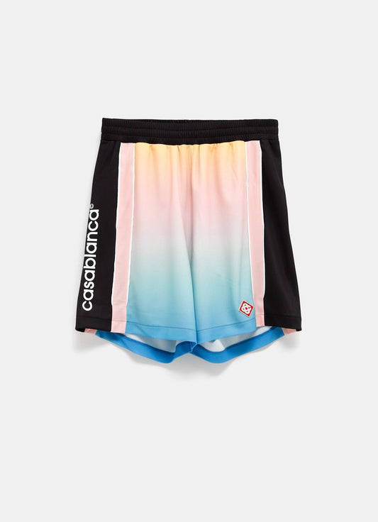 Pastel Gradient Football Shorts