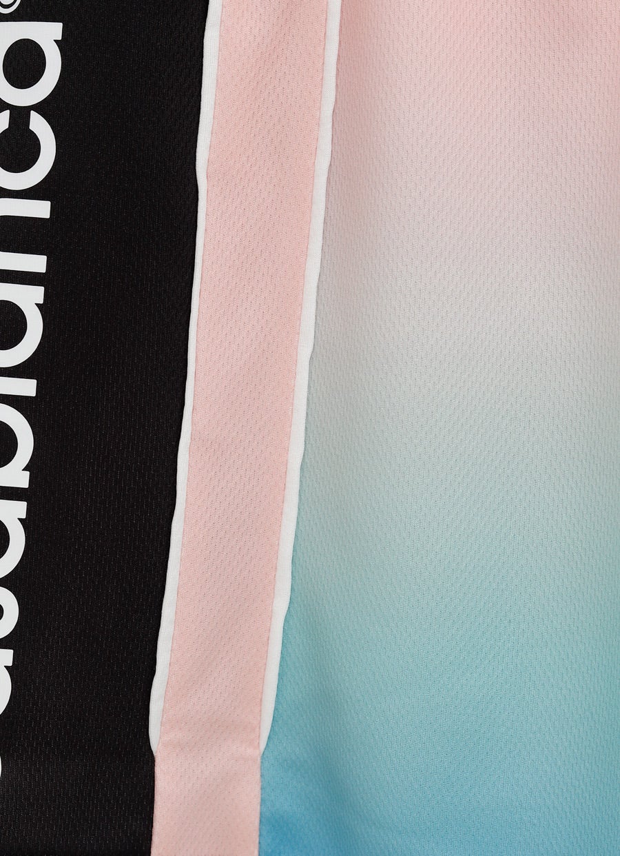 Pastel Gradient Football Shorts