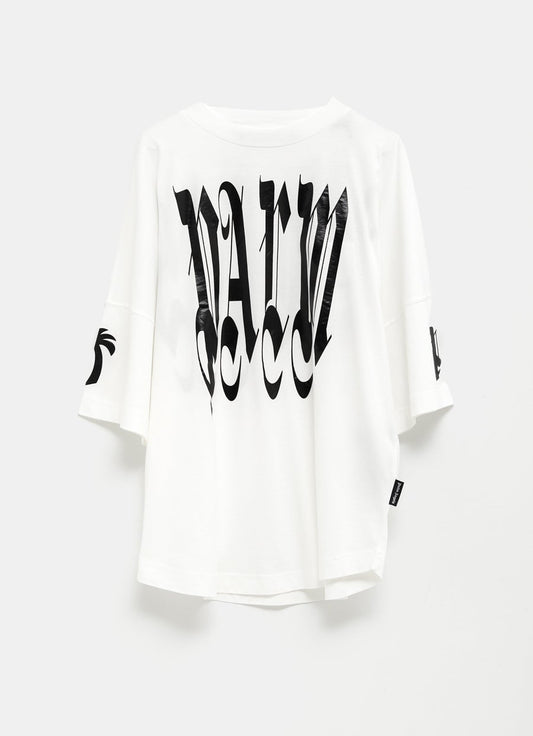 Gothic Logo Oversize T-Shirt